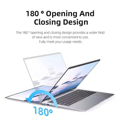 2025 Computer portatile per ufficio Windows 11 Pro intel core i7-7500U Laptop PC Notebook Computer 1920*1080P 12GB RAM 1TB 2TB SSD 180° open pc