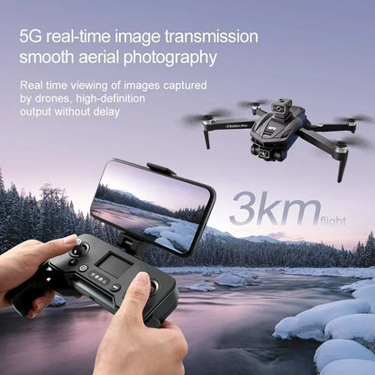 Per XIAOMI Original V168 GPS Drone Professional 8K HD Fotografia Aerea Doppia Fotocamera Omnidirezionale Evitamento Ostacoli Dron giocattolo