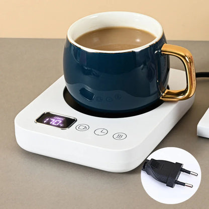 220V/ 110V Scalda Tazza Latte Riscaldamento Pad Tazza di caffè Sottobicchieri Smart Electric Beverage Warmer Insulat 3 ingranaggi regolabile ufficio casa