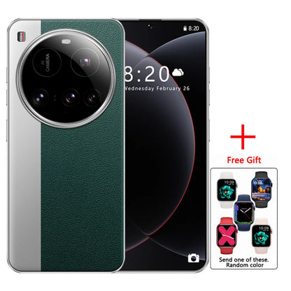 Nuovi telefoni cellulari M15 Ultra Original Smartphone da 7,3 pollici Cellulare Dual SIM 4G 5G Android 14 Versione globale Cellulare da 8000 mAh