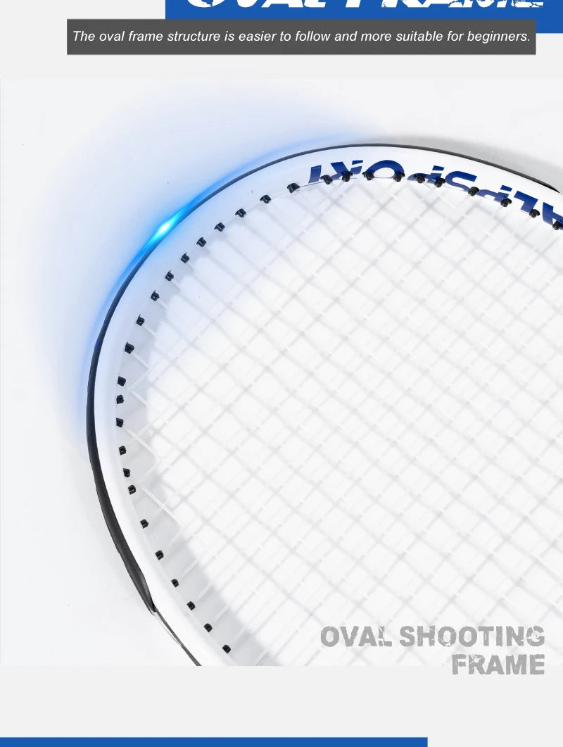 ALPSPORT Racchetta da tennis in fibra di carbonio T800 18K Racchetta professionale con borsa Racchetta da allenamento leggera per adulti Uomini Donne