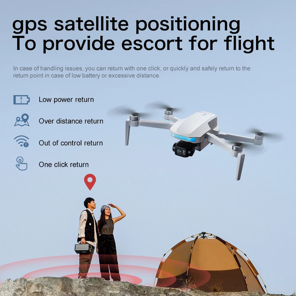 S-X1 Nuovo drone con schermo a 3 assi anti-shake Gimbal 4K Aerial Brushless Drones RC Quadcopter 5G GPS 8K HD Telecamere EIS Mini Dron