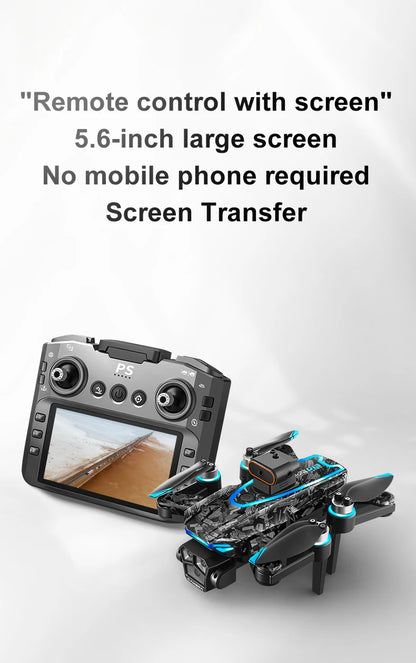 D13 RC Drone Professional 4K Camera con 5G WiFi FPV UAV Schermo Telecomando Brushless Obstacle Avoidance Quadcopter Giocattoli