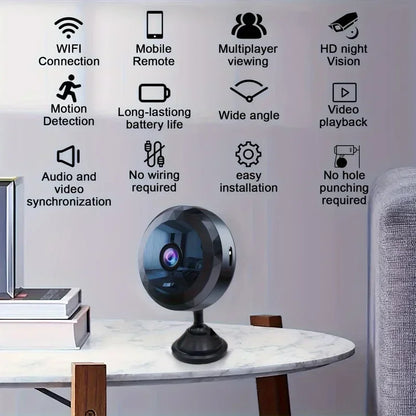 Xiaomi 1080P HD Wireless A11 Telecamera Mini WiFi Monitoraggio Videocamera di sicurezza Batteria ricaricabile Motion Detection Camera Nuovo