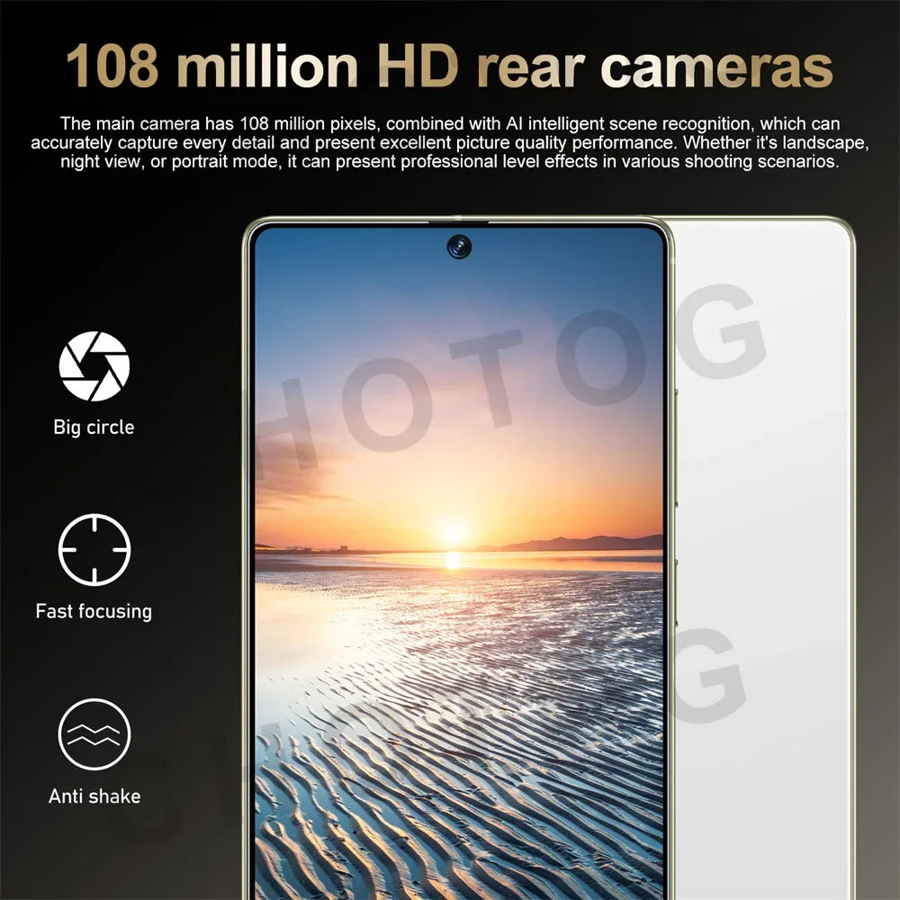16 GB-ED 1 TERA Nuovo S + 25 Ultra Smartphone 2025 Originale 7.3HD Telefono cellulare Snapdragon 8 Gen3 Android 14 telefoni cellulari 4G 5G Dual SIM
