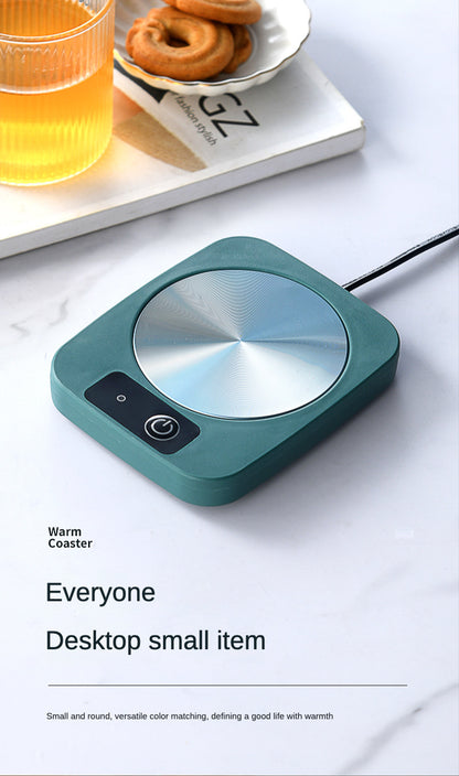 Scalda tazza elettrica Latte Tè Acqua Riscaldamento Pad Caldaia Riscaldatore Stuoia di riscaldamento costante termostatico sottobicchiere a bassa potenza Home Office regalo