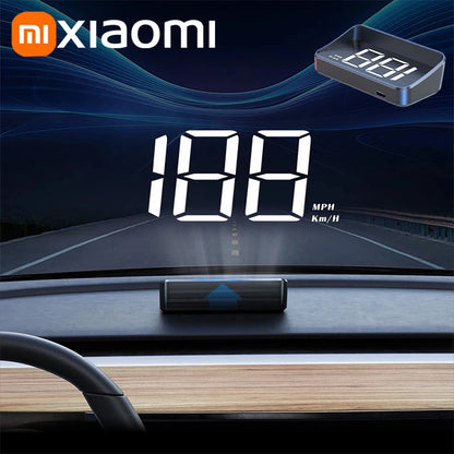 Xiaomi Car Speedometer M2 HUD Head-Up Display a LED Misuratore di velocità digitale Proiettore parabrezza Veicoli Auto Elettronica Accessori