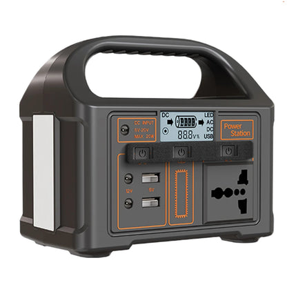 100W portatile Solar Power Station 110 V/ 220 V generatore di energia 24000mAh all'aperto Camping Power Bank Display a LED per avventura di viaggio