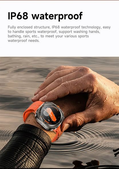 Novità 2025 per Samsung Galaxy Watch 7 Ultra GPS NFC Smart Watch da uomo 1,43" AMOLED con display sempre IP68 BT Call Sports Smartwatch