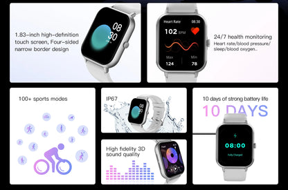 2025 Nuovo per Xiaomi Redmi Watch 5 Originale Uomini GPS Traccia Bluetooth Chiamata Frequenza cardiaca Sport impermeabile Fitness Braccialetto intelligente Donne
