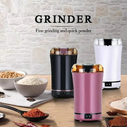 Multifunzionale pratico e conveniente smerigliatrice di grano elettrica smerigliatrice di chicchi di caffè smerigliatrice di erbe portatile domestico