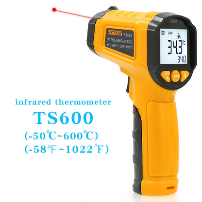 TS380 Termometro a infrarossi senza contatto HYTAIS Misuratore di temperatura elettronico portatile industriale ad alta precisione TS600