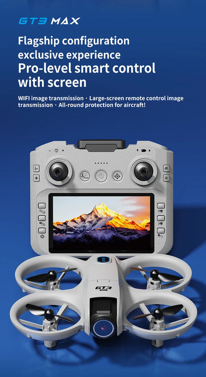 - 180° Doppie telecamere 5G WIFI Motori brushless Anti-ostacolo FPV Quadricottero pieghevole