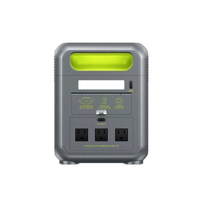 Centrale elettrica portatile leggera Fossibot F1200, batteria LiFePO4 da 1024 Wh, generatore solare da 1200 W, backup domestico, campeggio all'aperto, alimentazione mobile