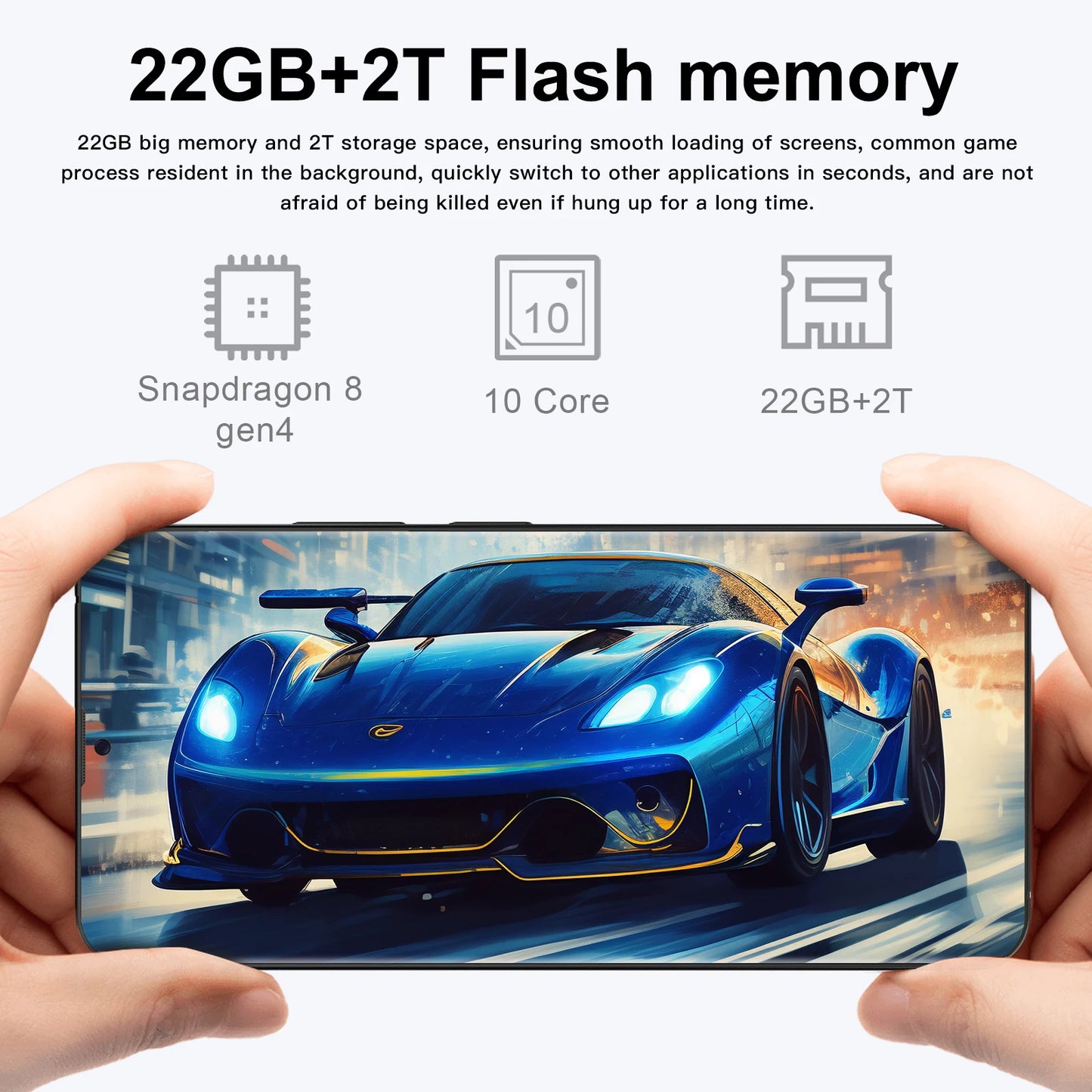 Versione globale nuovo 9 Pro XL Smartphone 7.3 FHD + 108MP 22GB + 2TB Snapdragon 8 Gen4 8800mAh 5G Dual SIM, Android 15 espandibile