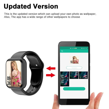 Smartwatch Uomini Donne Orologi da polso Smart Watch Messaggio Fitness Monitor Bracciale Regalo di compleanno Orologio elettronico per Xiaomi Huawei