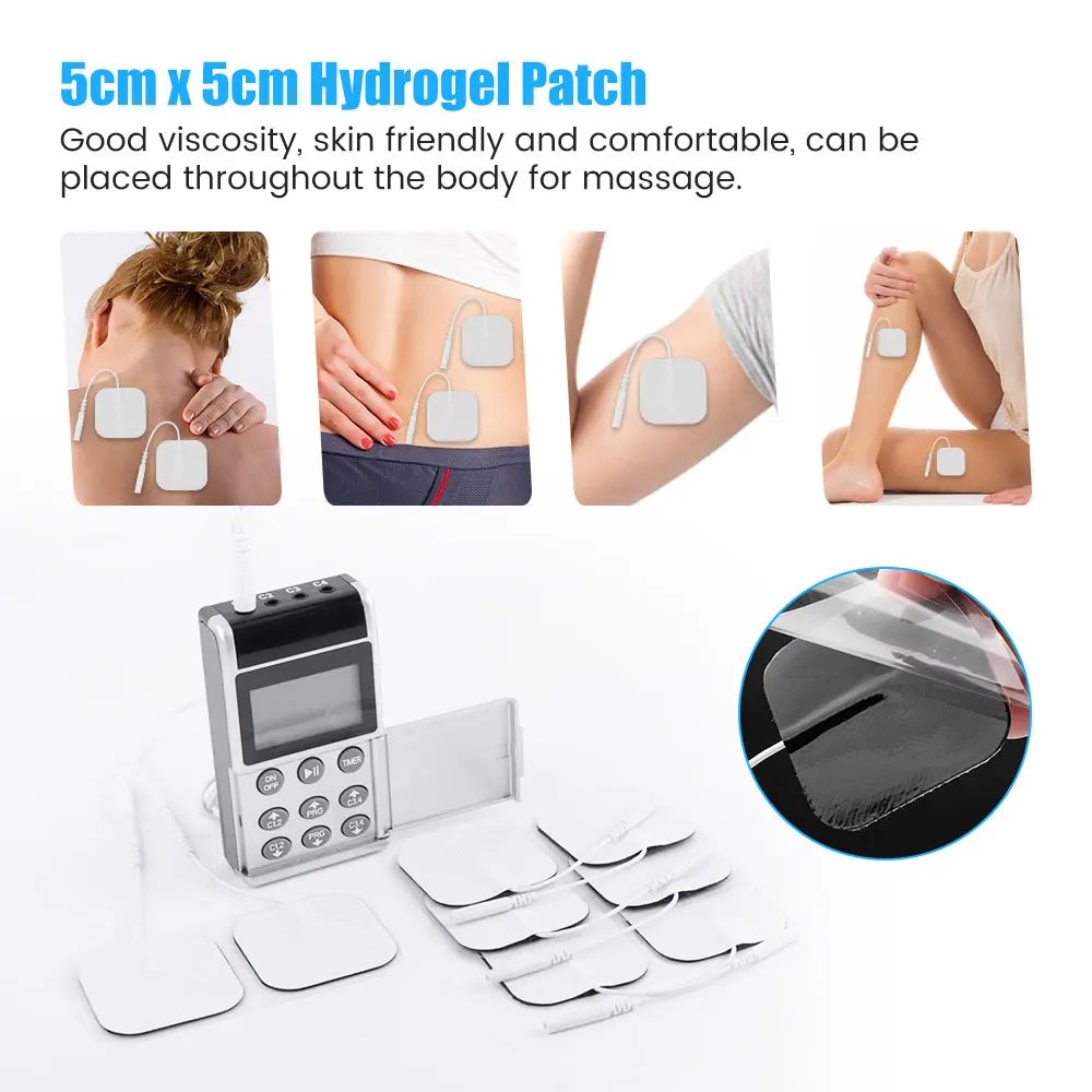 15 Modi EMS Stimolatore muscolare elettrico 20 livelli TENS Fisioterapia Pulse Massager per tutto il corpo Macchina Sollievo dal dolore + Meridian Pen