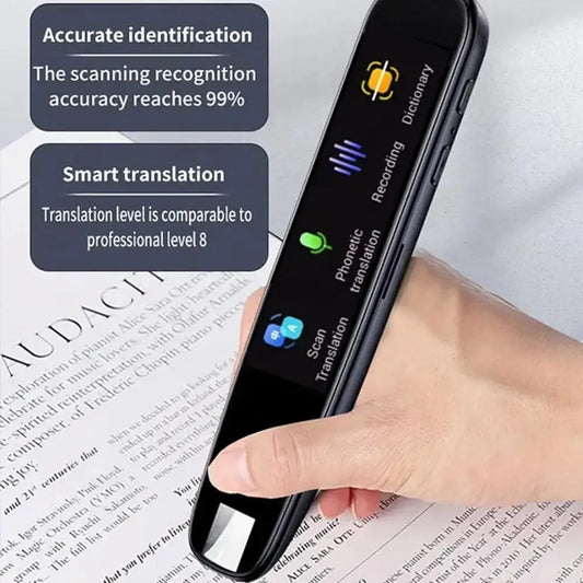 TRADUTTORE A Penna di traduzione offline per dizionario studente insegnante inglese intelligente punto di scansione lettura 123 lingue traduttore penna