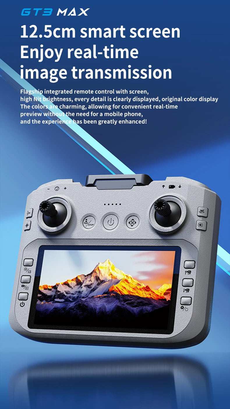 - 180° Doppie telecamere 5G WIFI Motori brushless Anti-ostacolo FPV Quadricottero pieghevole