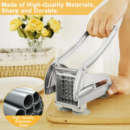 1 tagliapatate manuale in acciaio inossidabile, affettapatate, tagliapatate, tritacarne, tagliapatate, macchine utensili
