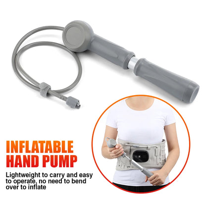 Cintura gonfiabile Protezione per decompressione lombare Back Brace riscaldato Vibrazione Massaggio Cintura Airbag Supporto Correzione della postura