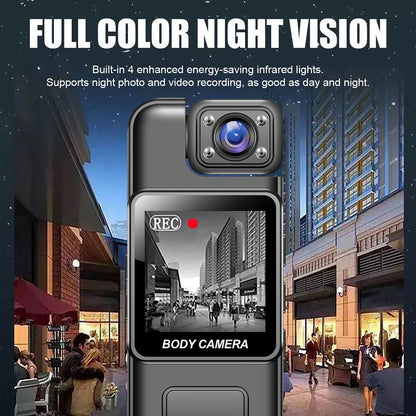 Ultra HD 4K WiFi Mini macchina fotografica portatile Registratore video digitale Polizia BodyCam Visione notturna a infrarossi Sport DV Camcorder 카메라