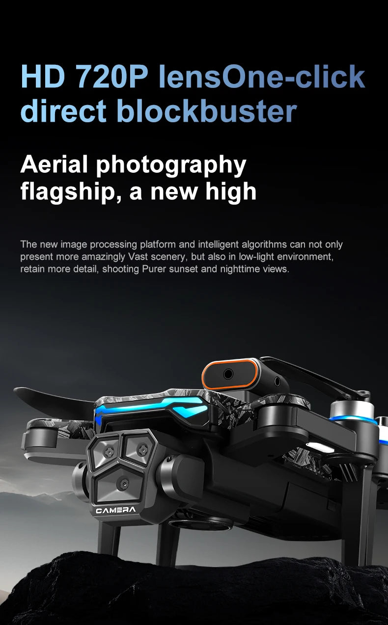 D13 RC Drone Professional 4K Camera con 5G WiFi FPV UAV Schermo Telecomando Brushless Obstacle Avoidance Quadcopter Giocattoli