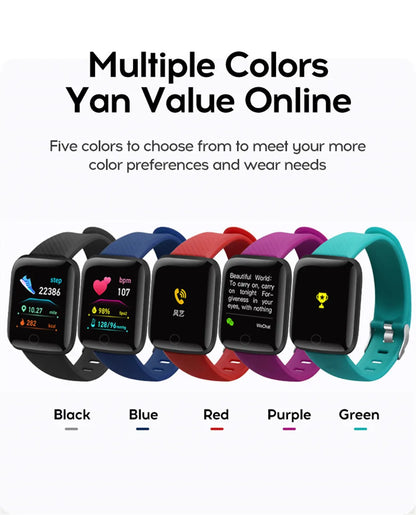 Smartwatch Uomini Donne Orologi da polso Smart Watch Messaggio Fitness Monitor Bracciale Regalo di compleanno Orologio elettronico per Xiaomi Huawei