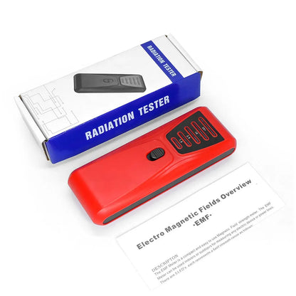 EMF Meter Rilevatore elettrico EMF con luce a LED Attrezzatura per indagini paranormali Alta precisione per la costruzione industriale