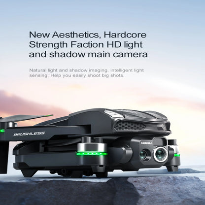 Drone S168 controllato da schermo, flusso luminoso brushless EEC 8K ad alta definizione, evitamento ostacoli su quattro lati, elicottero leggero FPV