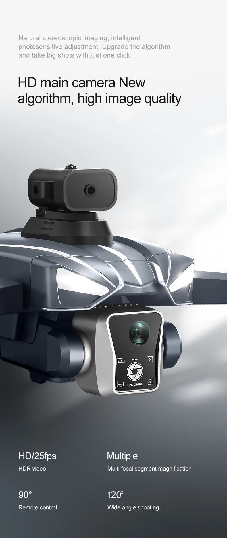 K18 Max 4,5 pollici grande schermo Drone 360° Laser per evitare ostacoli Posizionamento GPS Flusso ottico Dispositivo di lancio aereo RC Drone Giocattolo