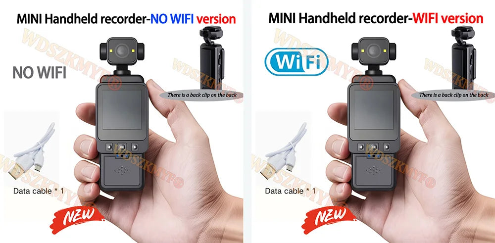 FHD 1080P Wifi Fotocamera Video digitale Outdoor Sports Camera Mini DV Portatile portatile per l'applicazione della legge Registratore a 360 gradi Obiettivo girevole