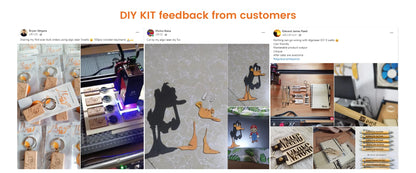 ALGO Laser Engraving Cutting Machine CNC Roller Rotary DIY Printer Graving Tool Powerful Woodworking Metal Wood Leather Acrylic