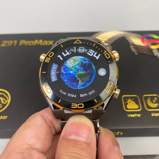 Nuovo smartwatch Z91PROMAX, chiamata Bluetooth, frequenza cardiaca, pressione sanguigna, monitoraggio del sonno per ricordare l'esercizio