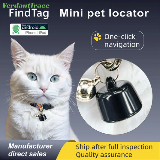 Mini Tracker Smart Find  -PER CONOSCERE LA POSIZIONE DEL TUO CANE E GATTO O ALTRI PET.