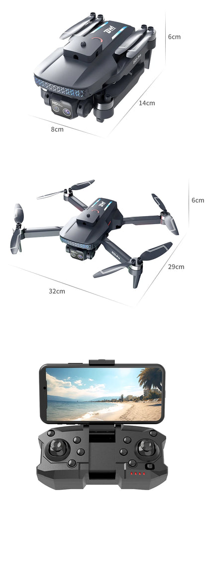 DWI Nuovo con telecomando a schermo D25-PRO MAX Drone GPS 5G WIFI 8k HD Telecamera professionale Droni FPV RC Quadcopter Elicottero