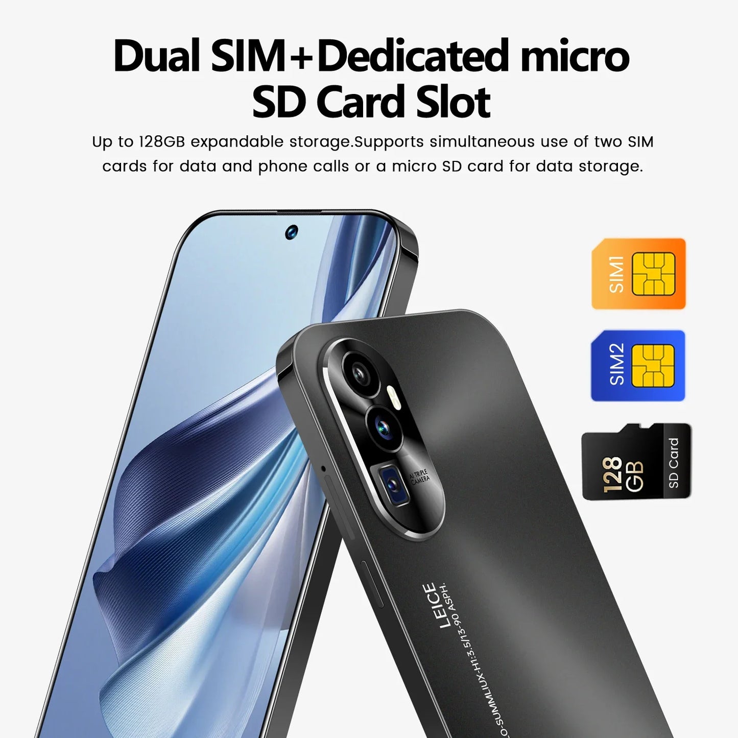 Reno10 Pro+ 5G Smartphone: 7.3" HD + Display 16 GB + 1 TB 108MP + 50 MP Fotocamere doppie 7800mAh Batteria Snapdragon 8 Gen 2 Android 13