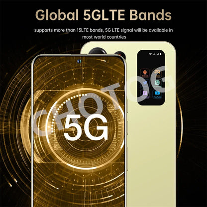 S+ 25 Versione ultra globale originale 7.3HD telefoni cellulari 4G 5G dual sim card cellulare android 14 smartphone 7800mAh cellulare