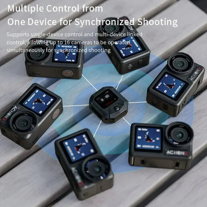 Telecomando Bluetooth GPS Action 5 Pro per DJI Action 4 Accessori per fotocamere sportive Orologio da polso con telecomando wireless da 25 m