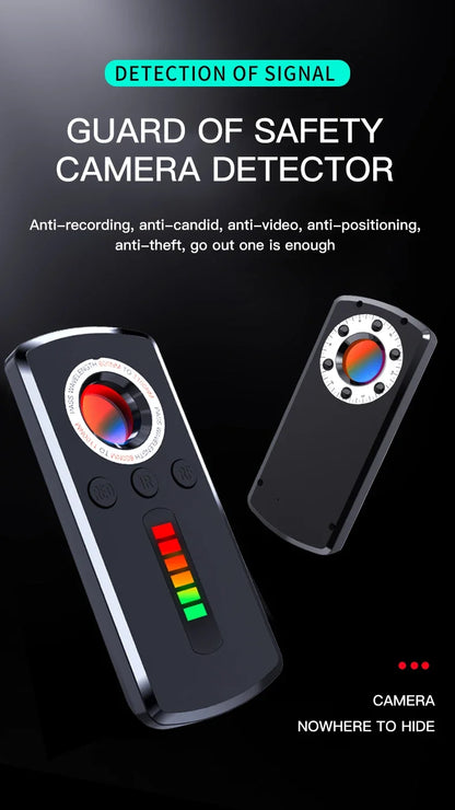 Hidden Camera Detector Anti Spy Gadget Professional Hunter Wireless Signal Car GPS Infrared Search Wiretapping Bug Mini Devices