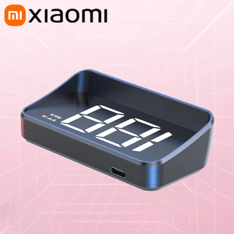 Xiaomi Car Speedometer M2 HUD Head-Up Display a LED Misuratore di velocità digitale Proiettore parabrezza Veicoli Auto Elettronica Accessori