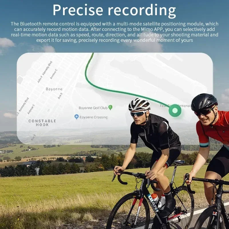 Telecomando Bluetooth GPS Action 5 Pro per DJI Action 4 Accessori per fotocamere sportive Orologio da polso con telecomando wireless da 25 m