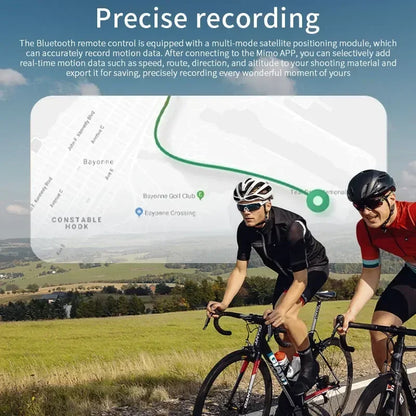 Telecomando Bluetooth GPS Action 5 Pro per DJI Action 4 Accessori per fotocamere sportive Orologio da polso con telecomando wireless da 25 m