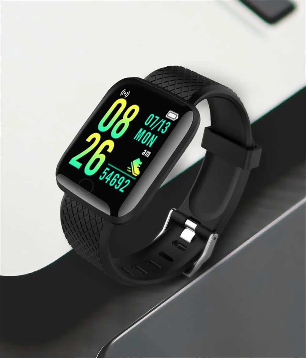 Smartwatch Uomini Donne Orologi da polso Smart Watch Messaggio Fitness Monitor Bracciale Regalo di compleanno Orologio elettronico per Xiaomi Huawei
