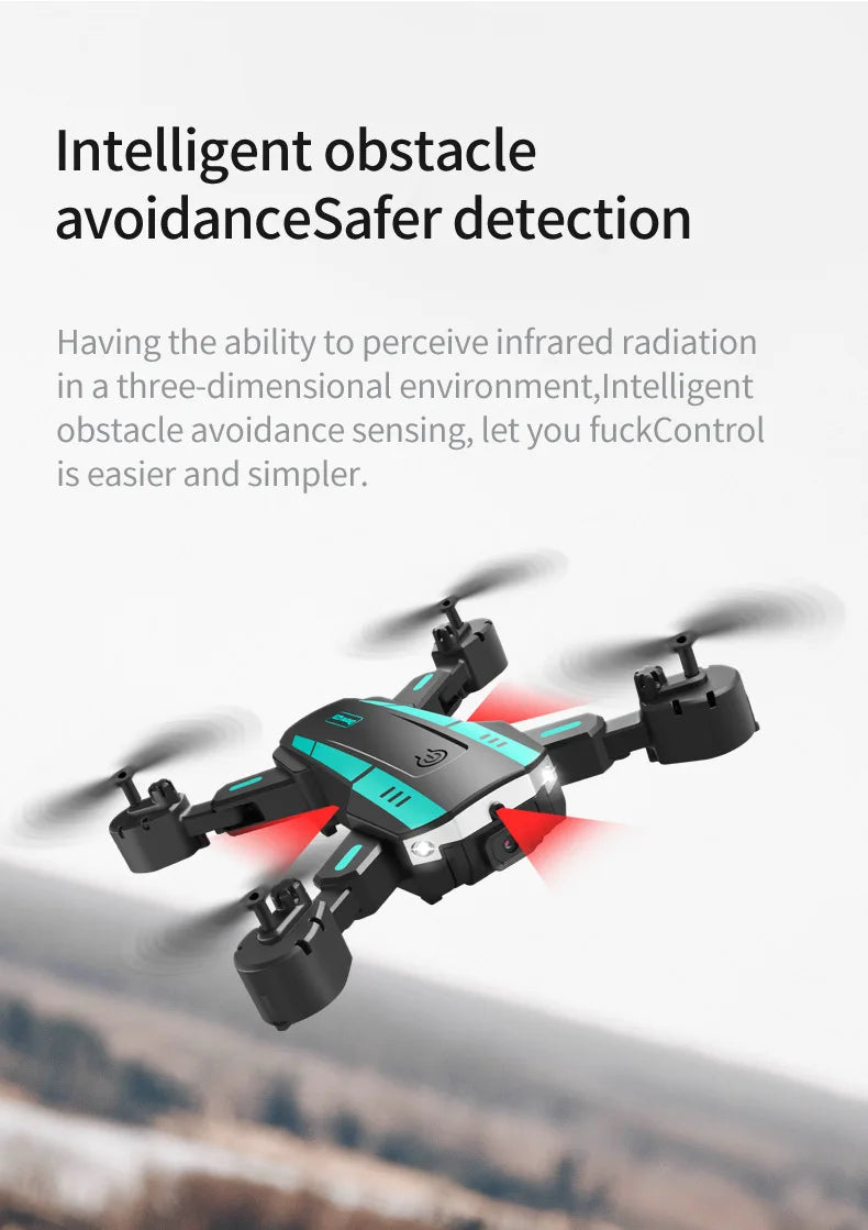G6 Pro GPS Drone Professionale 8K HD Doppia Fotocamera Fotografia Aerea Onnidirezionale Evitamento Ostacoli Quadrotor RC Distanza 5KM