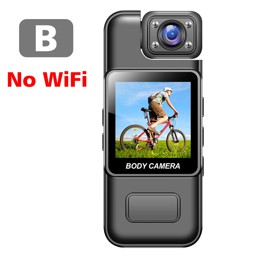 Ultra HD 4K WiFi Mini macchina fotografica portatile Registratore video digitale Polizia BodyCam Visione notturna a infrarossi Sport DV Camcorder 카메라