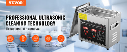 SucceBuy 2L 3L 6L 10L 22L 30L Ultrasonic Cleaner Stainless Steel Portable Cleaning Washing Machine Ultrasound Home Appliance
